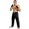 FIGHT-FIT - Kick-Boxing Hosen / Satin / Schwarz / Large