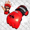 FIGHTERS - MMA Handschuhe / Elite / Rot / Medium