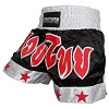 FIGHTERS - Muay Thai Shorts / Schwarz-Weiss / Small