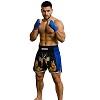 FIGHTERS - Thaibox Shorts / Elite Fighters / Schwarz-Blau / XS