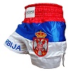 FIGHTERS - Muay Thai Shorts / Serbien-Srbija / Gbr / XL