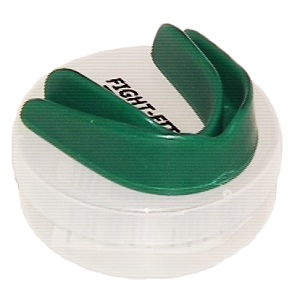 FIGHT-FIT - Protector bucal / simple / Verde / talla única