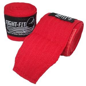 FIGHTERS - Boxbandagen / 300 cm / Elastisch / Rot