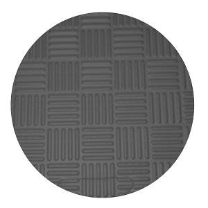 Alfombra Puzzle Encajable de Espuma Eva / 100 x 100 x 2.5 cm / Noir-Rojo