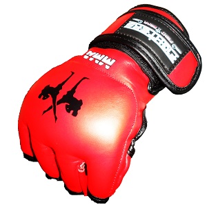 FIGHTERS - MMA Handschuhe / Elite / Rot / Large