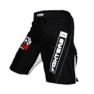 FIGHTERS - Panatalones Cortos de MMA / Combat / Negro / Large