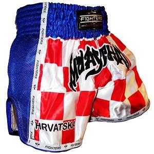 FIGHTERS - Pantaloncini Muay Thai / Croazia-Hrvatska / Elite / Medium