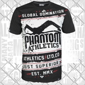 Phantom - Athletics T-Shirt / Walkout / Black-White / Medium