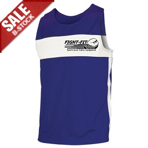FIGHT-FIT - Boxing Shirt / Blue / Small