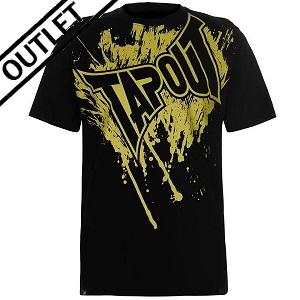 Tapout - Maglietta / Nero-Giallo / Large