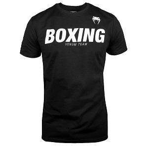 Venum - T-Shirt / Boxing VT / Schwarz-Weiss / Large