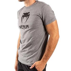 Venum - Camiseta / Classic / Gris-Negro / Medium