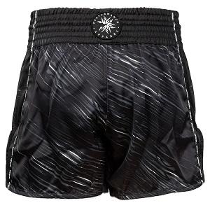 Venum - Muay Thai Shorts / Tectonic Rapid / Schwarz-Grau / Medium