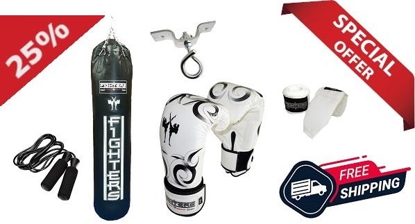 Boxsack Aktionsangebot - Kickboxing